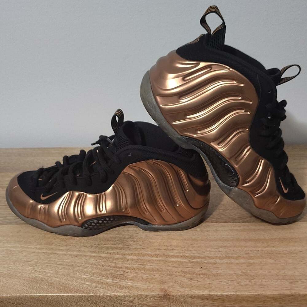 Nike Air Foamposite One Metallic Copper Size 9 Mens, 2017 Metallic Copper Foams
